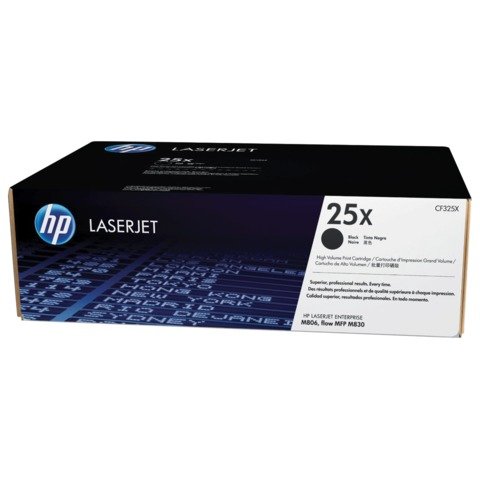 Картридж лазерный HP (CF325X) LaserJet M830z/M806dn/M806x+, №25X, оригинальный, ресурс 40000 страниц