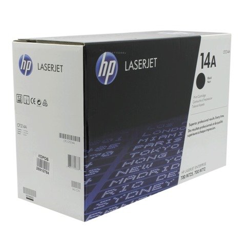 Картридж лазерный HP (CF214A) LaserJet Enterprise M725/M712, №14A, оригинальный, ресурс 10000 страниц
