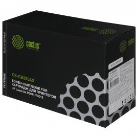 Картридж лазерный CACTUS (CS-CE255AS) для HP LaserJet P3015d/P3015dn/P3015x, ресурс 6000 страниц