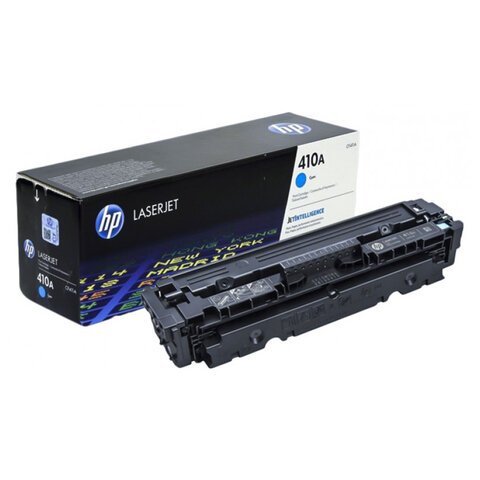 Картридж лазерный HP (CF411A) LaserJet Pro M477/M452, №410A, голубой, оригинальный, ресурс 2300 страниц