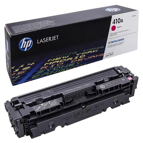 Картридж лазерный HP (CF413A) LaserJet Pro M477/M452, №410A, пурпурный, оригинальный, 2300 страниц