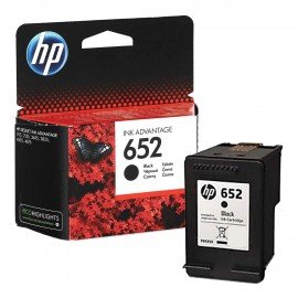 Картридж струйный HP (F6V25AE) DeskJet 2135/3635/3835/4535/4675/1115, №652, черный, оригинальный, ресурс 360 стр.
