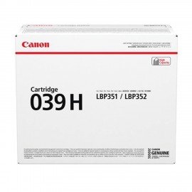 Картридж лазерный CANON (039H) i-SENSYS LBP 351x/352x, увеличенный ресурс 25000 стр., оригинальный, 0288C001