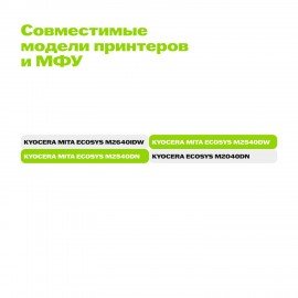 Тонер-картридж CACTUS (CS-TK1170) для KYOCERA M2040dn/M2540dn/M2640idw, ресурс 7200 стр.