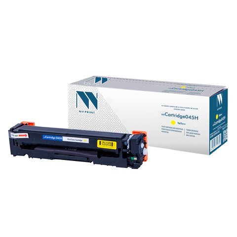 Картридж лазерный NV PRINT (NV-045HY) для CANON MF635 / LBP611/ 613, желтый, ресурс 2200 страниц