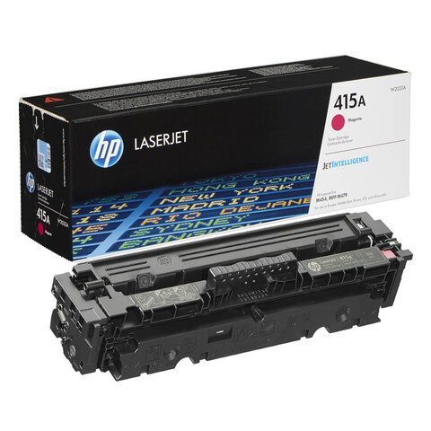 Картридж лазерный HP (W2033A) Color LaserJet M454dn/M479dw и др, №415A, пурпурный,, оригинальный, ресурс 2100 страниц