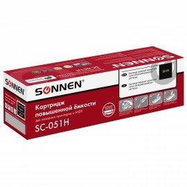 Картридж лазерный SONNEN (SC-051H) для CANON MF269dw/267dw/264dw, ресурс 4000 стр., 364092