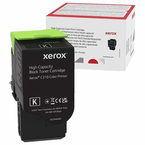 Картридж лазерный XEROX (006R04368) C310/C315, черный, ресурс 8000 стр., ОРИГИНАЛЬНЫЙ