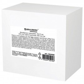 Фотобумага глянцевая, 10х15 см, 200 г/м2, односторонняя, 500 листов, BRAUBERG ORIGINAL, 364408