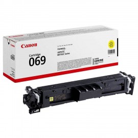Картридж лазерный CANON (069Y) i-SENSYS MF752Cdw/MF754Cdw, желтый, ресурс 1900 стр, О, 5091C002
