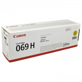 Картридж лазерный CANON (069HY) i-SENSYS LBP673Cdw/MF752Cdw/MF754Cdw, желтый, ресурс 5500 стр,, 5095C002