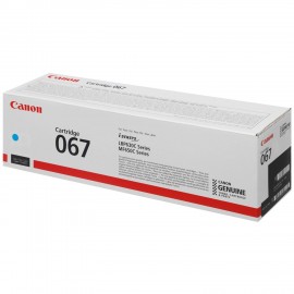 Картридж лазерный CANON (067C) i-SENSYS LBP631Cw/LBP633Cdw, голубой, ресурс 1250 стр,, 5101C002