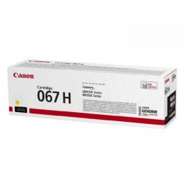 Картридж лазерный CANON (067HY) i-SENSYS LBP631Cw/LBP633Cdw, желтый, ресурс 2350 стр,, 5103C002