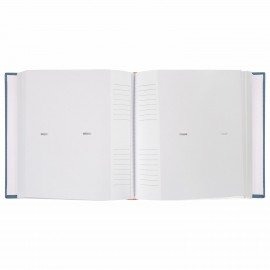 Фотоальбом BRAUBERG "Джинс" на 200 фото 10х15 см, ткань, бумажные страницы, переплет, бокс, 391173