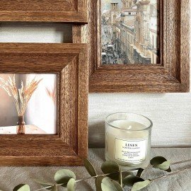 Рамка из мангового дерева BRAUBERG LOFT QUAD, фото разного размера, стекло, 52х39 см, 391283