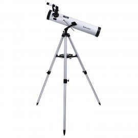 Телескоп рефлектор астрономический, увеличение 525х, объектив 76 мм, фокусное расстояние 700 мм, видоискатель, BRAUBERG 76700, 391398