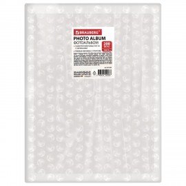 Фотоальбом BRAUBERG на 200 фото 10*15см, твердая обложка, "Terrazzo", 391423