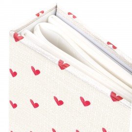 Фотоальбом BRAUBERG на 200 фото 10*15см, твердая обложка, "Cute hearts", 391427