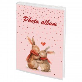 Фотоальбом BRAUBERG на 36 фото 10*15 см, мягкая обложка, "Cute love", 391432