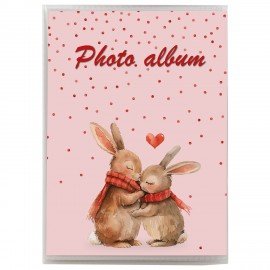 Фотоальбом BRAUBERG на 36 фото 10*15 см, мягкая обложка, "Cute love", 391432