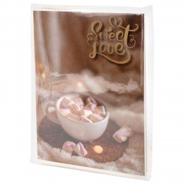 Фотоальбом BRAUBERG на 36 фото 10*15 см, мягкая обложка, "Sweet love", 391434