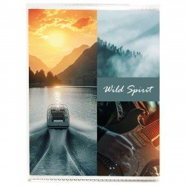 Фотоальбом BRAUBERG на 36 фото 10*15 см, мягкая обложка, "Wild Spirit", 391435