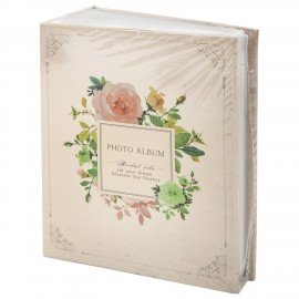 Фотоальбом BRAUBERG на 100 фото 10*15 см, твердая обложка, "Tender flowers", 391438