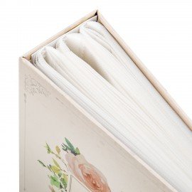 Фотоальбом BRAUBERG на 100 фото 10*15 см, твердая обложка, "Tender flowers", 391438