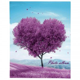 Фотоальбом BRAUBERG на 100 фото 10*15 см, твердая обложка, "Fancy heart", 391439