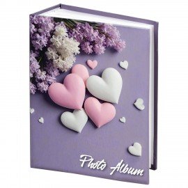 Фотоальбом BRAUBERG на 100 фото 10*15 см, твердая обложка, "Still love", 391440