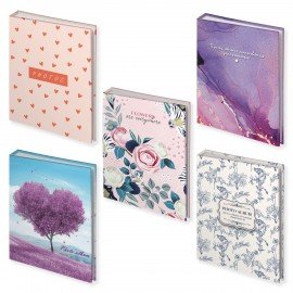 Фотоальбом BRAUBERG на 100 фото 10*15 см, ассорти 5 дизайнов, твердая обложка, 391443