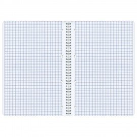 Тетрадь А4, 96 л., BRAUBERG, гребень, клетка, обложка картон, "CONTRACT", 400529