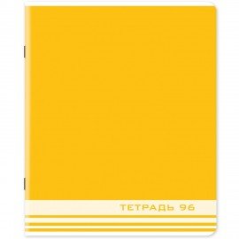 Тетрадь А5, 96 л., STAFF, скоба, клетка, офсет №2 ЭКОНОМ, обложка картон, ОДНОТОННАЯ, 402324