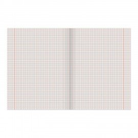 Тетрадь А5, 96 л., STAFF, скоба, клетка, офсет №2 ЭКОНОМ, обложка картон, ОДНОТОННАЯ, 402324