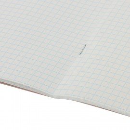 Тетрадь А5, 48 л., STAFF, скоба, клетка, офсет №2 ЭКОНОМ, обложка картон, "ОДИН ЦВЕТ" (точки), 402782