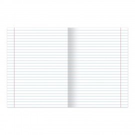 Тетрадь 18 л. BRAUBERG "ЭКО", линия, обложка плотная мелованная бумага, ПАСТЕЛЬНАЯ С УГОЛКОМ, 402806