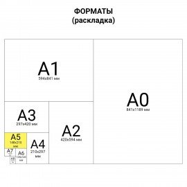 Тетрадь А5, 48 л., HATBER, скоба, линия, обложка картон, "КОТЯТА" (5 видов в спайке), 48Т5В2, T242407