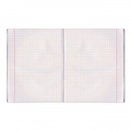 Тетрадь бумвинил, А5, 96 л., скоба, офсет №2 ЭКОНОМ, клетка, с полями, STAFF, ЗЕЛЕНЫЙ, 403416