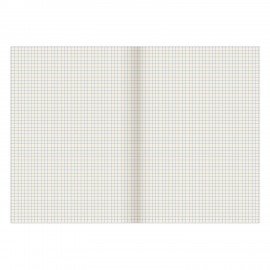 Тетрадь бумвинил, А4, 96 л., скоба, офсет №2 ЭКОНОМ, клетка, STAFF, БОРДОВЫЙ, 403419