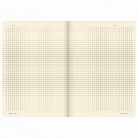 Тетради 40 л. в клетку обложка SoftTouch, НАБОР 3 шт., бежевая бумага 70 г/м2, сшивка, А5 (147х210 мм), SUMMER, BRAUBERG, 403793