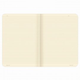 Тетрадь 60 л. в линию обложка кожзам SoftTouch, сшивка, B5 (179х250мм), РОЗОВЫЙ, BRAUBERG RAINBOW, 403885