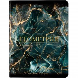 Тетради предметные, КОМПЛЕКТ 12 ПРЕДМЕТОВ, 48 л., SoftTouch, фольга, BRAUBERG, "MARBLE", 404326