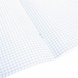 Тетрадь А5, 48 л., BRAUBERG, скоба, клетка, выборочный лак, "Классика" (микс в спайке), 404344