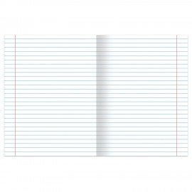 Тетрадь А5 48 л. BRAUBERG скоба, линия, обложка картон, "Magical Colors" (микс в спайке), 404385