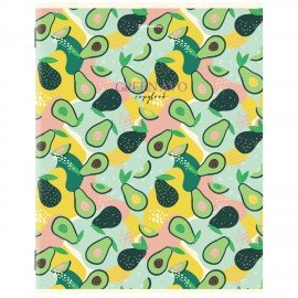 Тетради КОМПЛЕКТ 3 шт. А4, 96 л., BRAUBERG скоба, клетка, глянцевый лак, "Fruits", 404387