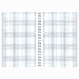 Тетради КОМПЛЕКТ 2 шт., А4, 96 л., BRAUBERG гребень, клетка, глянцевый лак, "Dark", 404390