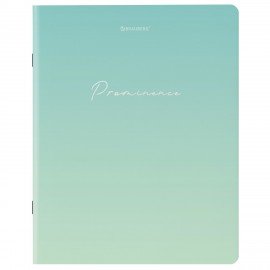 Тетради КОМПЛЕКТ 5 шт. А5, 48 л. BRAUBERG, скоба, клетка, SoftTouch, фольга, "Inspiration", 404399