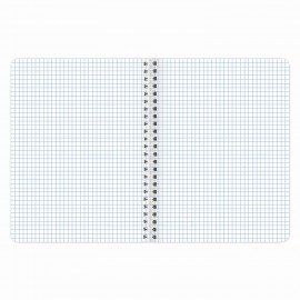 Тетрадь А5 96 л. BRAUBERG, гребень, клетка, обложка картон, "Travel" (микс в спайке), 404426