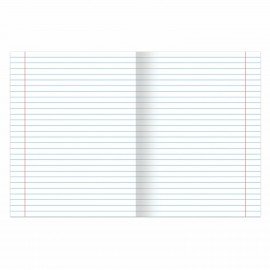 Тетрадь А5, 96 л. BRAUBERG, скоба, линия, обложка картон, "Traveling" (микс в спайке), 404439