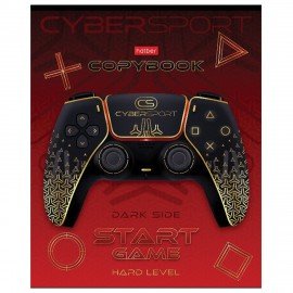 Тетрадь А5 48 л. HATBER скоба, клетка, матовая ламинация, 3D, "Ассорти" (5 видов в спайке), 48Т5лофВ1